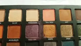 Urban Decay's Born to Run Eyeshadow Palette, with swatches!