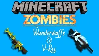 New COD Zombies wonder weapons in Minecraft! (Wunderwaffe and V-R11)