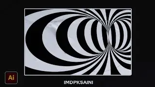 Create this Op Effect in Adobe Illustrator | #adobe #graphic #illustrator