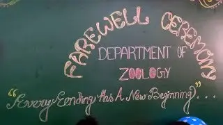 Zoology Farewell  & Fresher's Welcome 2019