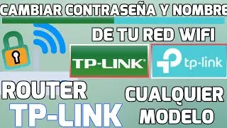 Como CAMBIAR la CONTRASEÑA del Wifi TP-LINK 2026 | Red WIFI de router tp link TL-WR840N TL-WR841N