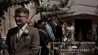 EMOTIONAL GROOM REACTIONS // Grooms react to seeing their Brides for the first time 🥲