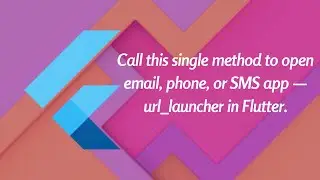 url_launcher - Flutter