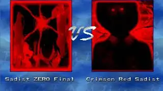 MUGEN: Crimson Red Sadist (Level 5) V.S Sadist Zero Final (Level 4 & SN Defense Disabled) Both Sides