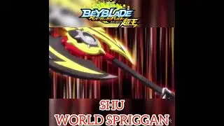 BEYBLADE SUPER KING SHU & WORLD SPRIGGAN