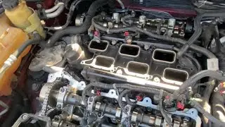 Valve cover gasket replace on this 2012 Chrysler 200 3.6 L #NorthCountrySouthCity #ScaleAndBones ￼