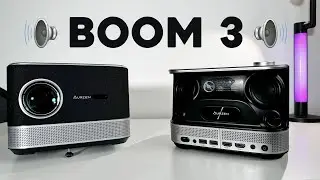 Aurzen Boom 3 - The Most Powerful Speakers in a Projector EVER!