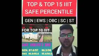Minimum Percentile for IIITS| Jee mains 2022 safe percentile 