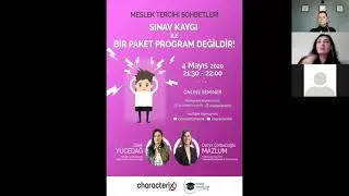 Sınav Kaygı İle Bir Paket Program Değildir Meslek Tercihi Sohbetleri