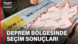 Deprem Bölgesinde Son Durum Ne? Merak Edilen Hatay'da Hangi Parti Önde? - TGRT Haber