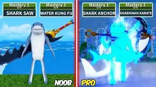 Level 1 to Max Level as Tralalero Tralala using only Shark items | Full Shark V4 & F2P