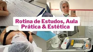 VLOG: estudos, prática sistema tegumentar e atendimentos de estética  📚💆🏻‍♀️