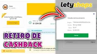 💰 Retiro Cashback LetyShops