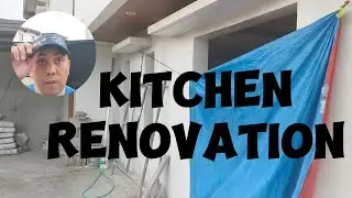 CONSTRUCTION OF KITCHEN RENOVATION WEEK 3