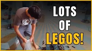 ZAK Getting Started With Lots Of LEGOS To Build The World's Largest Lego Kaaba | GoZakGo |
