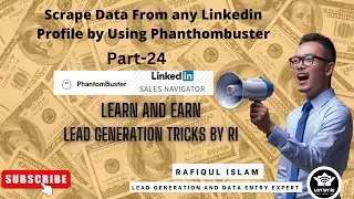 Scrape Data From any Linkedin Profile by  Using Phanthombuster _ Linkedin Profile Scraper