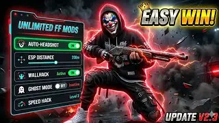Free Fire Mod Menu Menu UI Design Tutorial 💥 | Free Fire Panel | 