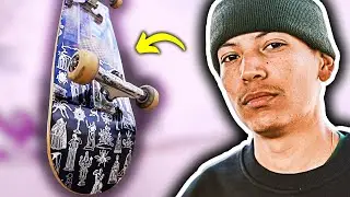 Testing LOUIE LOPEZ' FA Skateboard!