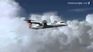 Prepar3D - EKCH to ENGM - test flight