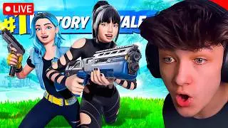 🔴LIVE! - DUO TOURNAMENT in FORTNITE! (Free Skin Early)