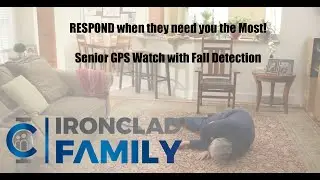 IronClad Family Senior Watch with Fall Detection
