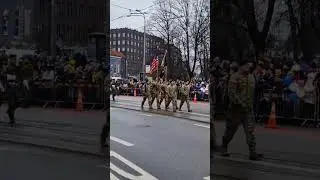 Парад в День Независимости Эстонии 24.02.2024 в Таллинне 