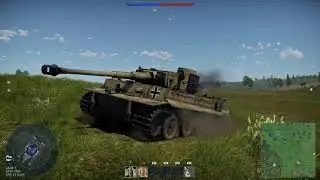 War Thunder literally my first wow match with the Tiger H1, here's the proof. (Match starts at 8:30)