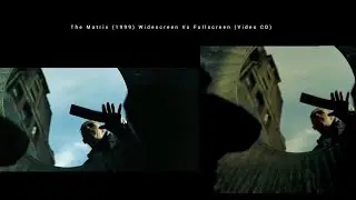 The Matrix Widescreen Vs Fullscreen (Video CD) Cypher betrayal