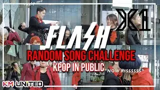 [KPOP IN PUBLIC]  – X1 - ‘FLASH’ RANDOM SONG CHALLENGE | KM United Collaboration