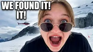 Aubrey And Caleb Search For The Abominable Snowman On A Glacier! ATTACK of the YETI!