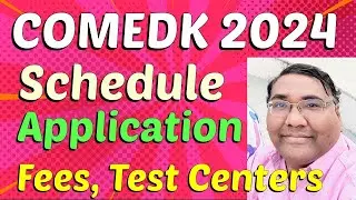 COMEDK 2024 application form|How to apply COMEDK exam 2024|Comedk Documents required|Unigauge fees