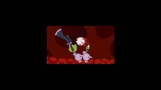 Битва с мозгом Ктулху в terraria (призыватель) #animation #world #анимация #terraria