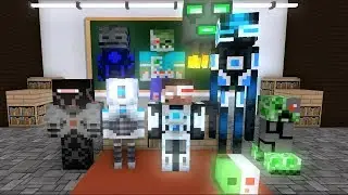 MONSTER SHOOL : BREWING ROBOT CHALLENGE - MINECRAFT ANIMATION