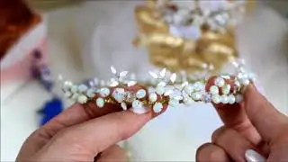 Tiara diadem opaska