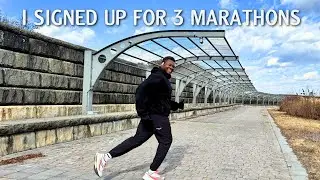 I Signed Up for 3 Marathons | Day 1 | Training Vlog