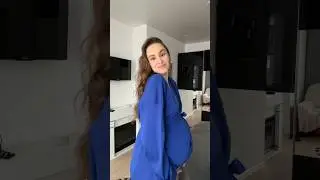На канале больше стильных беременных идей🔥 Арт этого костюма: 181276716 #стиль #беременность
