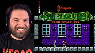 🔴 Castlevania II: Simon's Quest (NES) on REAL HARDWARE!! 🦇