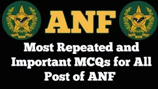 Anf asi past papers |Anf si past papers| anf constable past papers |anf act mcqs |Anf past papers