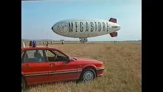 Virgin Megastore Airship at Vienna Airport 1992