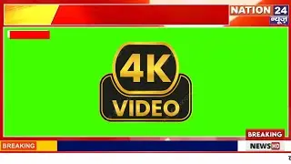 Nation 24 news green screen video