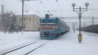 ЭР9п-218 с поездом №6204 Тернополь-Подволочиск