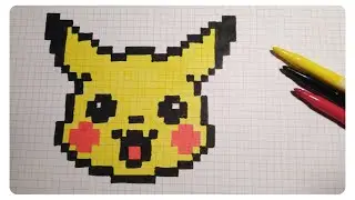 Pixel Art - Tuto - Pikachu - #25