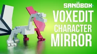HOW TO Mirror your VOXEDIT Character