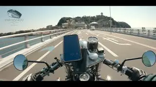 【SR400】″排気音″が気持ち良い動画/湘南ツーリング exhaust sound only