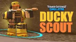 New Ducky Scout Skin Showcase | Tower Defense Simulator TDS