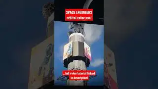 [SPACE ENGINEERS] vanilla orbital rotor use! by Kelevra 