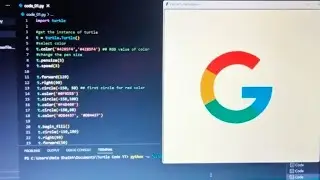 Creating the Google Logo with Python Turtle： A Fun Coding Project
