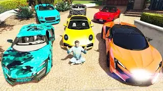 GTA V : MICHAEL'S  NEW CAR COLLECTION !  | GTA V GAMEPLAY |