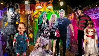WE WENT TO AN AMUSEMENT PARK AND ALL THE VILLAINS INVADED!! HARLEY QUINN'S DAUGHTER DISAPPEARED!!