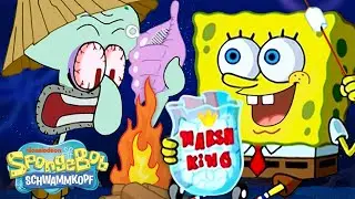 SpongeBob | Geht campen mit SpongeBob! | 30-Minuten-Compilation | SpongeBob Schwammkopf